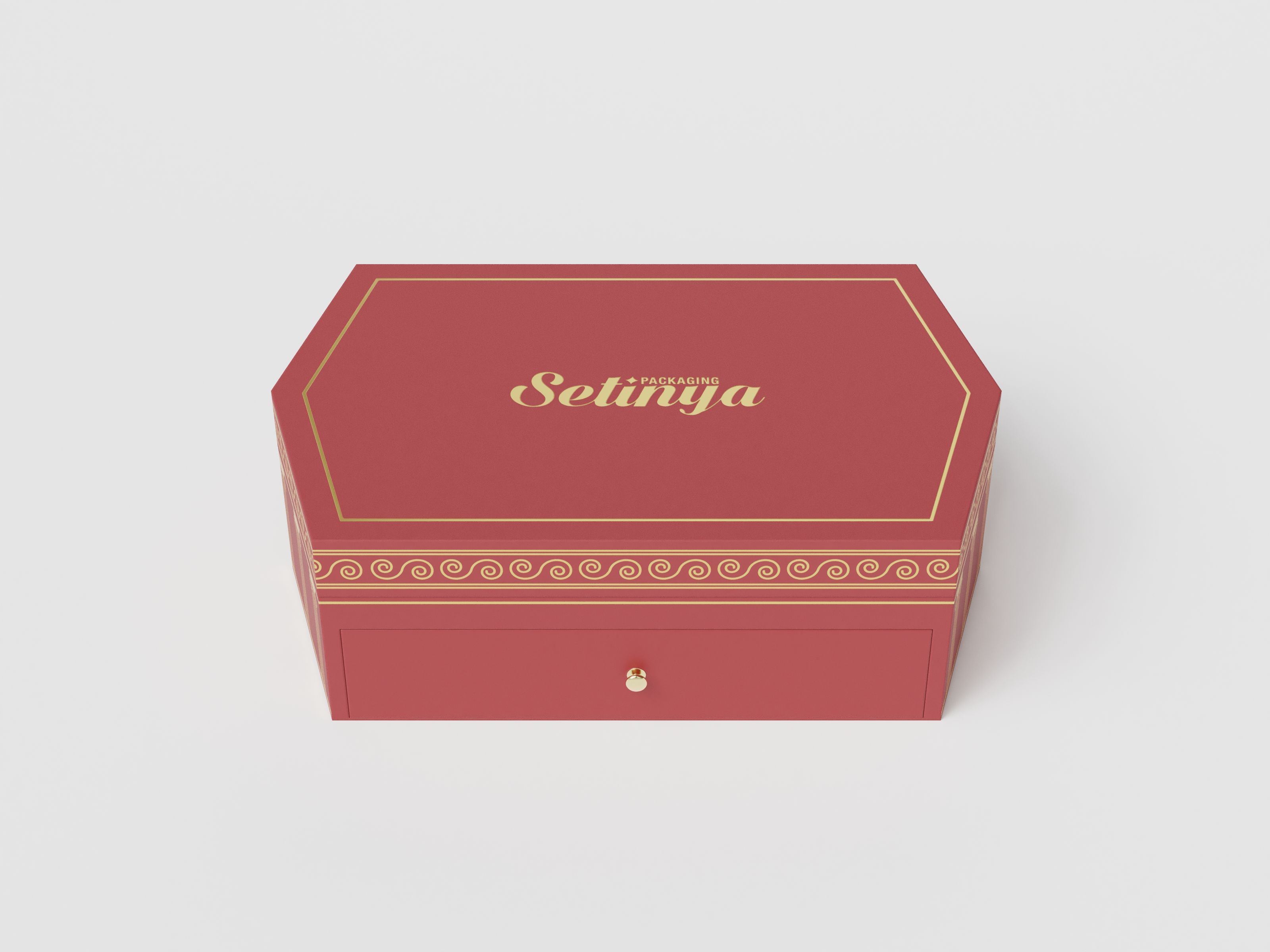 Display box closed view